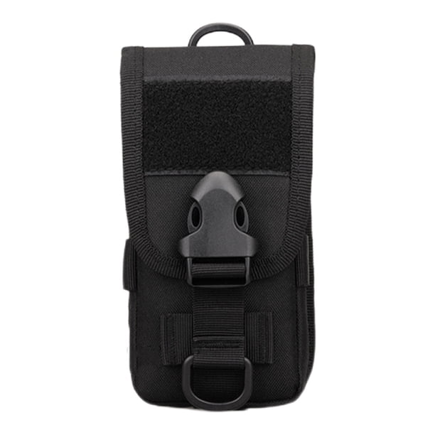 Soidarity Estuche para teléfono Gadget Bolsas Soporte para teléfono inteligente Camping Equipo para correr Crossbody Ligero Camuflaje negro Escalada Negro Soidarity OD024231-01