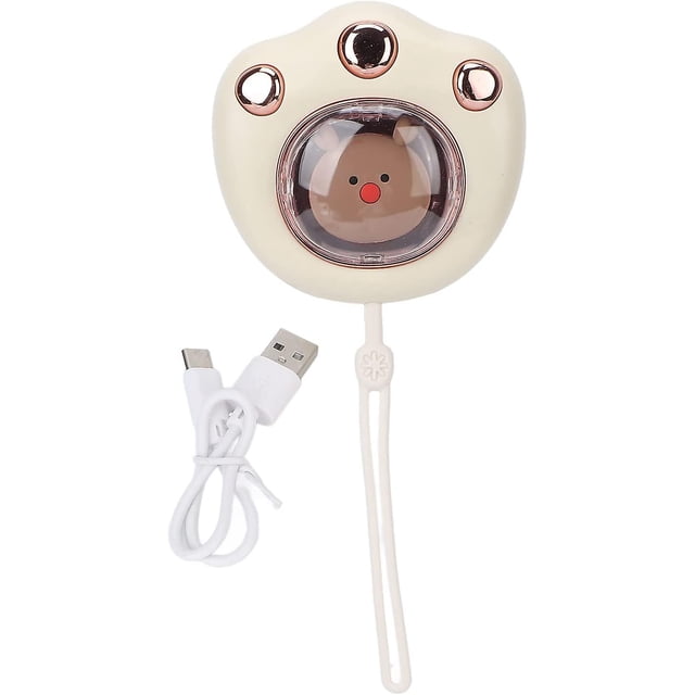 Calentador de manos eléctrico portátil, 2 engranajes, temperatura ajustable, calentador de manos recargable por USB, calentador de manos recargable por USB