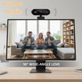 thumbnail image 6 of 4K Webcam for Laptop, Automatic Camera with Microphone, USB and Playback for Streaming/Video Calling, 90 °   Field of View, 6 of 6