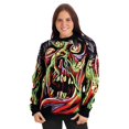 thumbnail image 1 of Face le Monstre Pull d'Halloween pour Adultes, 1 of 10