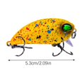 thumbnail image 3 of MInHoues Floating Crankbait Fishing Lure 2.09", Hard Plastic Imitation Bait for Freshwater Bass and Trout, Topwater Wobbler Tackle for Lake and River Angling, 3 of 6