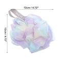 thumbnail image 4 of Unique Bargains 1pc Reusable Bath Shower Loofah Sponge Blue, Purple, 4 of 6