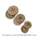 thumbnail image 3 of Qarigey 50 piezas de botones de decoración de para costura de ropa, manualidades DIY, suéter hecho a mano, abrigo, botones, suministro para Accesorios de disfraces Qarigey AP010625-00, 3 of 6