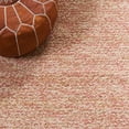 thumbnail image 6 of SAFAVIEH Natural Fiber Geordie Solid Area Rug, Pink/Natural, 3' x 5', 6 of 8