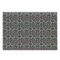 thumbnail image 1 of Ottoman Cutting Board, Vintage Floral Motifs from Culture Ornamental Art Style Folkloric Print, Decorative Tempered Glass Cutting and Serving Board, Large Size, Multicolor, by Ambesonne, 1 of 1