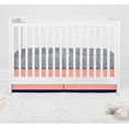 thumbnail image 5 of Bacati - Tribal Olivia 3-Piece Crib Bedding Set - Coral/Navy Girls, 5 of 11
