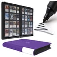 thumbnail image 1 of Carpeta D DACCKIT modelo A, color morado, 16 compartimentos, 1024 tarjetas, 1 of 9