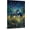 Frame-style, variant on Colorful Magical Horses Canvas Wall Art, Vibrant Starry Night Wildflower Meadow with Glowing Butterflies, Fantasy Equine Print for Living Room Bedroom Home Decor