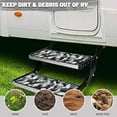 thumbnail image 5 of Yuyamidu Gray Camo RV Step Covers Decorative Cover Camouflage RV Step Carpet for RV Trailer Step 4 Pack Non-Slip RV Step Rug RV Step Protectors, 19.5 x 7.5 Inch, 5 of 7