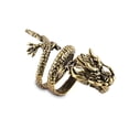 thumbnail image 4 of Guardurnaity Juego de anillos de aleación, anillo masculino ajustable estereoscópico exagerado, accesorios populares, suministros de joyería, vacaciones, Type2 NO2 Guardurnaity CBP267207, 4 of 5