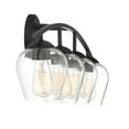 thumbnail image 5 of Trade Winds Lighting 4-Light Bathroom Vanity Light In Matte Black, 5 of 5