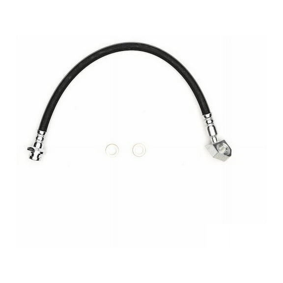 Front Left Brake Hose - Compatible with 1995 - 1997 Nissan Pickup RWD 1996