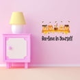 thumbnail image 3 of Children Bee-lieve in yourself Cute Quotes & Sayings Wall Decal Decoration Honey Jars with flying Honey Bees Vinyl Decal Lasts Years and Easily Removable - Size: 30 In(W) x 9 In(H), 3 of 5