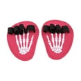 thumbnail image 3 of Vsenkes Weight Gloves Anti Slip Workout Gloves for Fitness Deadlift Exercise Rose red, 3 of 9