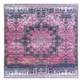 thumbnail image 3 of Unique Loom Renaissance Collection Area Rug - Roma (7' 10" Square Antique Rose/Black), 3 of 7