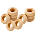 thumbnail image 1 of Juego de 10 servilleteros de madera para Navidad, 1 of 5