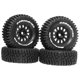 thumbnail image 2 of 4 piezas de neumáticos para camión RC, accesorios de repuesto 14211, actualización de piezas RC profesional Negro, 2 of 9