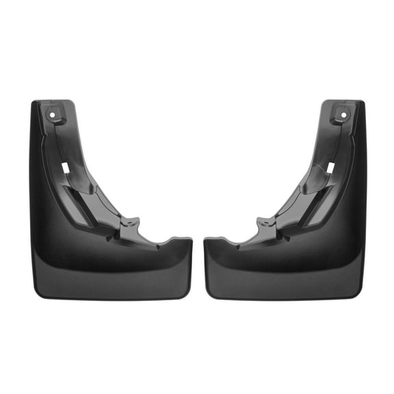 WeatherTech Custom No Drill Splash Guard MudFlaps compatible with Ford Explorer ST, Explorer, Explorer Hybrid, Front Pair - Black