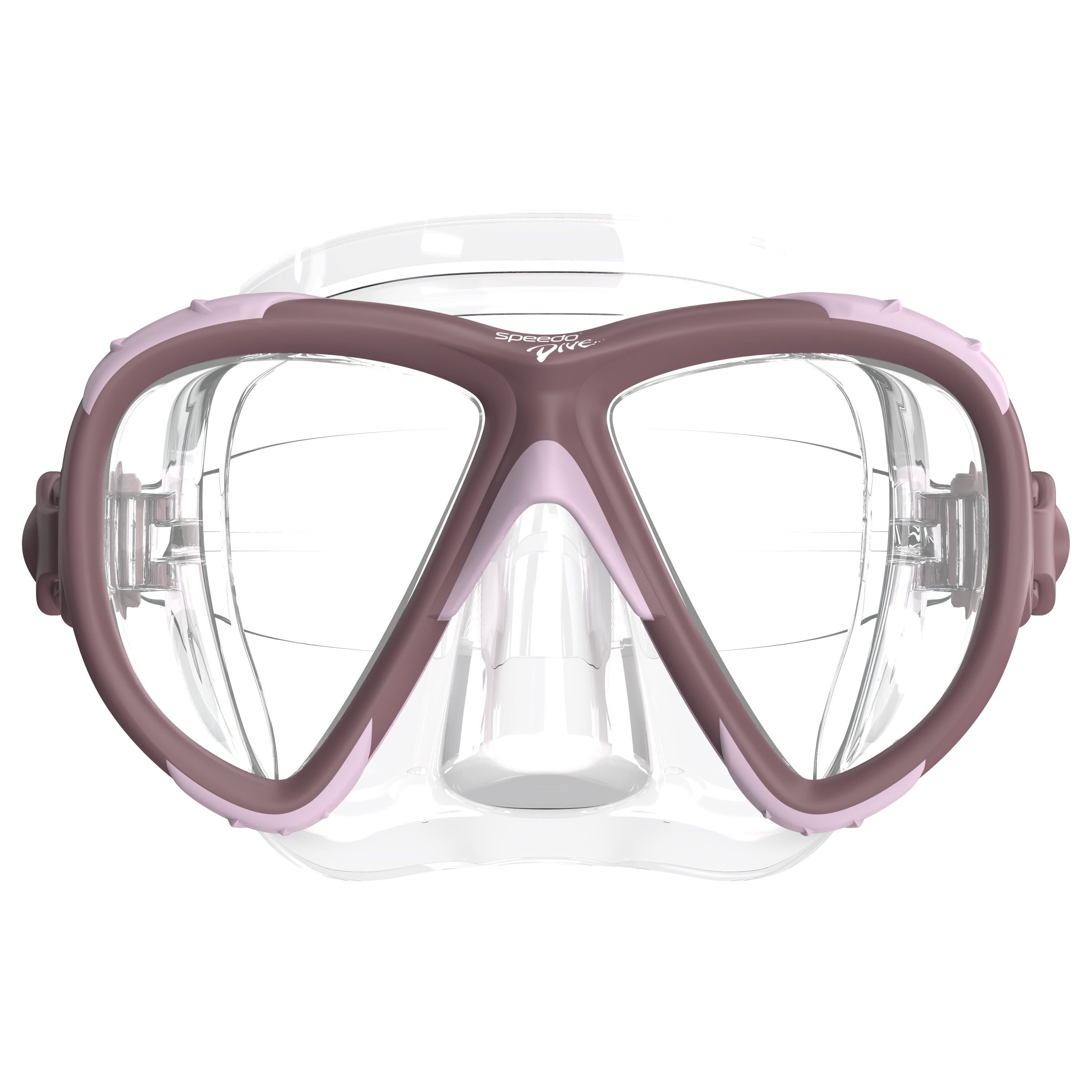 (2 pack) Speedo Adult Pilot Swimming Mask, Soft Fit with Anti‑Fog and UV Protection, Ages 12+