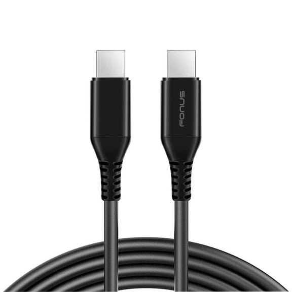 PD Fast Charger Cord 10ft Long USB-C Cable for Samsung Galaxy A16 5G - Power Wire (Type-C to Type-C) Sync Black for Galaxy A16 5G