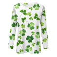 thumbnail image 4 of BDPORKAS St Patricks Day Shirt Women Lucky Irish Shamrock Long Sleeve Paddy's Day T-Shirts Graphic Tees Cute Tops, 4 of 5