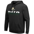 thumbnail image 2 of Men's Colosseum Black Ohio Bobcats Lantern Pullover Hoodie, 2 of 3