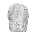 thumbnail image 4 of ibiyuan Women's Baseball Caps Womens Hats Stylish Unisex Floral Print Baseball Cap for Outdoor Sports and Casual Beach Wear, 4 of 5