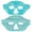 A, variant on Gunyslmo Hot And Cold Compress Gel Half Mask PVC Plush Beauty Postoperative Recovery Hot And Cold Compress Bag Mask Eye Mask