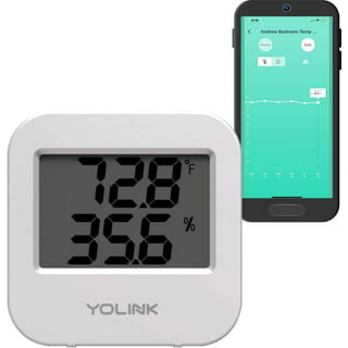 Wifi Freezer Alarm and Refrigerator Temperature Monitor – Wireless  Hygrometer Freezer Thermometer with Sensor, Audible Siren and App Supported