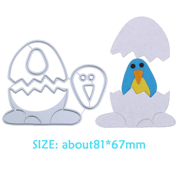Wdftyju Troqueles de corte en relieve de Metal de pingüino, plantillas para álbum de recortes, decoración DIY-190038 Wdftyju 5cm1tx9wz2gj7bp4