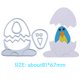 thumbnail image 1 of Wdftyju Troqueles de corte en relieve de Metal de pingüino, plantillas para álbum de recortes, decoración DIY-190038 Wdftyju 5cm1tx9wz2gj7bp4, 1 of 7