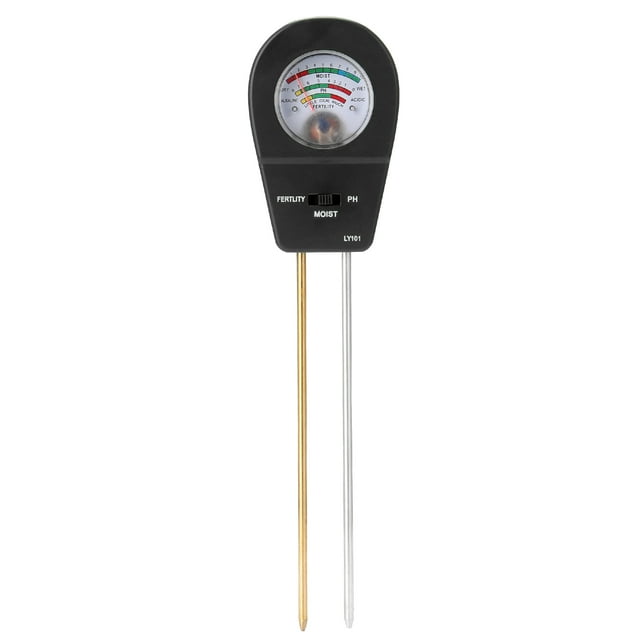 Humedad Del Suelo / Fertilidad Del Suelo / Ph Del Suelo Medidor De Ph Del Suelo 3 En 1 Dete Eccomum Medidor de pH del suelo