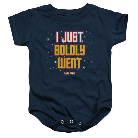 Star Trek Baby Boys' Boldly Went Bodysuit 18 - 24 Months Blue