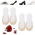 thumbnail image 1 of Chaussettes Wateresty pour Orteils pour Femmes, Chaussettes Invisibles pour Femmes, Demi-Chaussettes à Bride Arrière pour Talons, 1 of 7