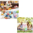 thumbnail image 5 of Yirtree Laundry Baskets Foldable Pop Up Mesh Washing Laundry Basket Bag Bin Hamper Toy Tidy Storage Organiser Organizer, 5 of 7