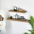 thumbnail image 5 of Welland Traditional 36" Wood Floating Shelf Set, 5 of 6