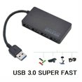 thumbnail image 2 of hub USB 3.0 avec 4 ports Noir, 2 of 5