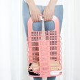 thumbnail image 3 of ievspot Collapsible Laundry Hamper Wall Mounted Clothes Organizer Foldable Laundry Basket Breathable Mesh Storage Organizer Wall for Bathroom for Small, 3 of 8