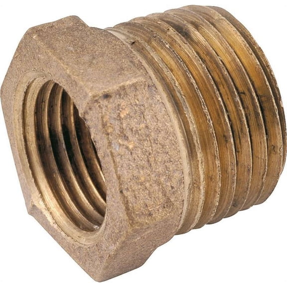Ll 1/2 X 3/8 Rb Hex Bushing Anderson Metal Corp Brass Pipe Bushings 738110-0806