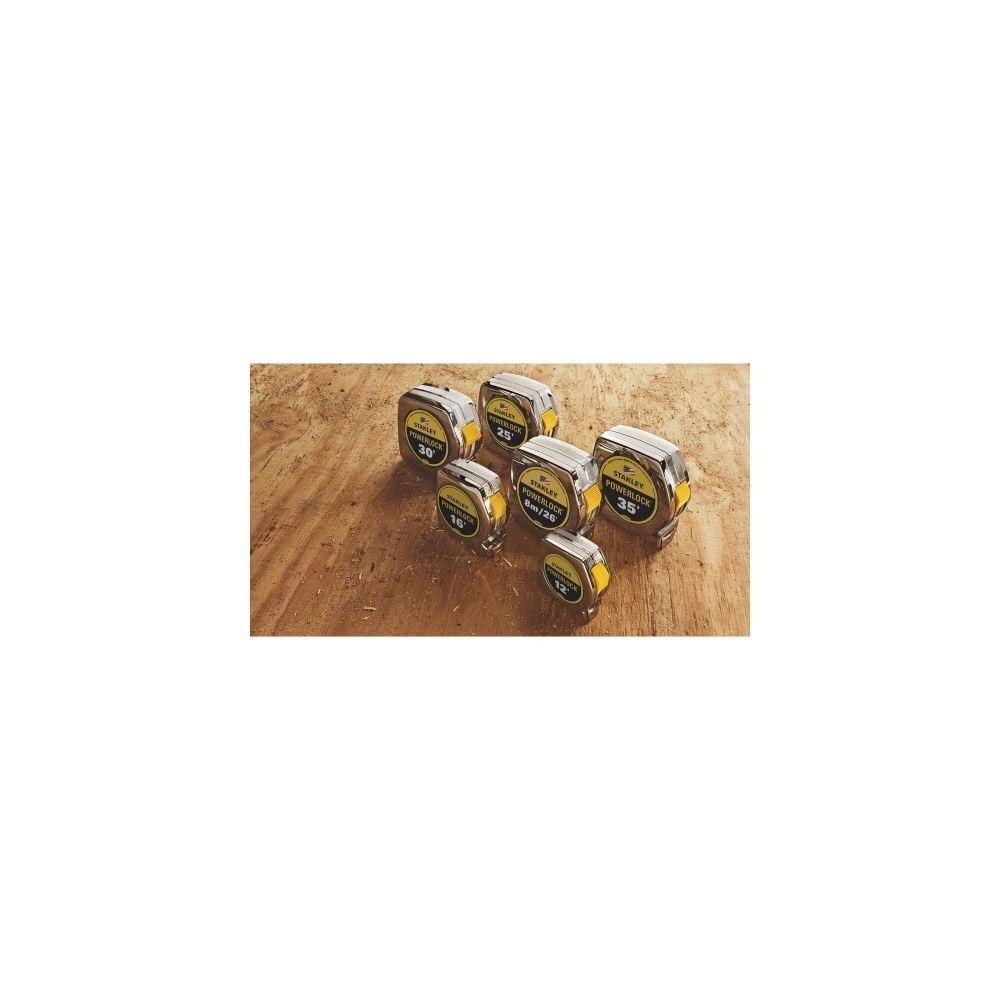STANLEY 35ft Chrome Tape Measure | 33-835
