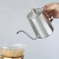 thumbnail image 6 of Easyworkz Gage Gooseneck Pour Over Coffee Kettle 20 oz with Thermometer Stainless Steel Hand Drip Coffee Pot With Long Narrow Spout, 6 of 7