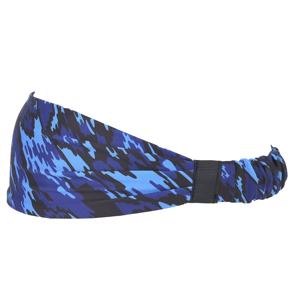 Sweatband Headband, Workout Headband Non-Slip Headband Elastic Sports Headbands Tapered Design  For Cycling