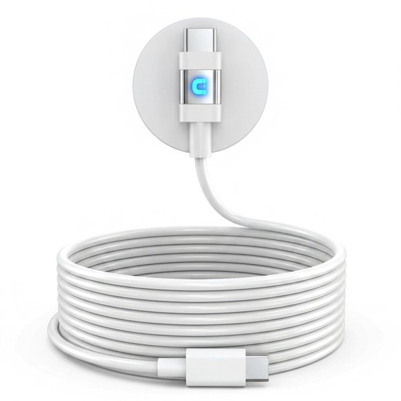 Cable USB‑C MAGNICPRO 1,8 m 100 W con Dock Magnético Azul