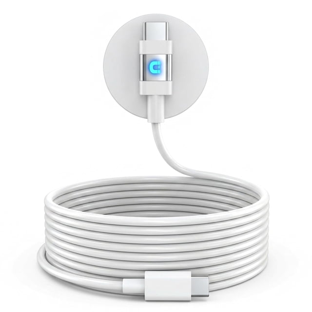 Cable USB‑C MAGNICPRO 1,8 m 100 W con Dock Magnético Azul