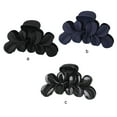 thumbnail image 3 of Pasadores para el Cabello Qarigey Chica Profesional Color Negro, 3 of 6