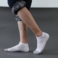 thumbnail image 5 of QXMELANO 6 Pack Mixed Breathable Casual Men's Low Cut Socks Size 10-13, 5 of 5