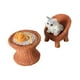 thumbnail image 3 of Figura de gato en miniatura con muebles, modelo de diorama, accesorio para fotos, juguete de simulación Gato con garras abiertas, 3 of 9