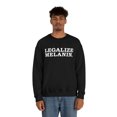 thumbnail image 3 of Legalize Melanin Unisex Sweatshirt S-3XL Black Power Black Pride, 3 of 5