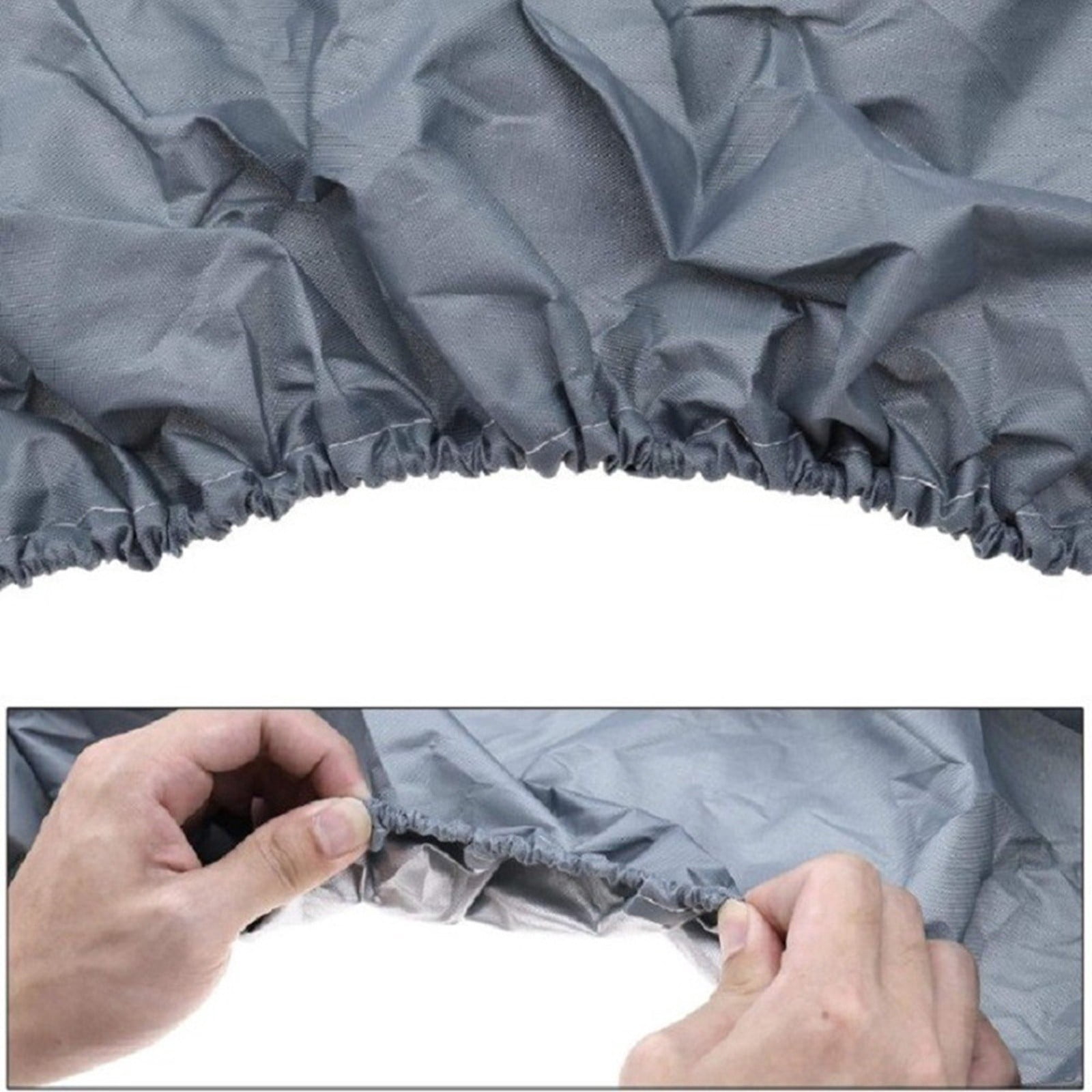 fsxdhpcsgfc 1PC 13ft Outdoor Storage All Weather Kayak Protective Cover With Adjustable & Buckle For Sit On Top & Sit Inside Kayaks A Grey Camping Women Car Must Haves for Women for Car Camping &