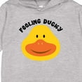 thumbnail image 3 of Inktastic Duck Feeling Ducky Toddler Hoodie, 3 of 4
